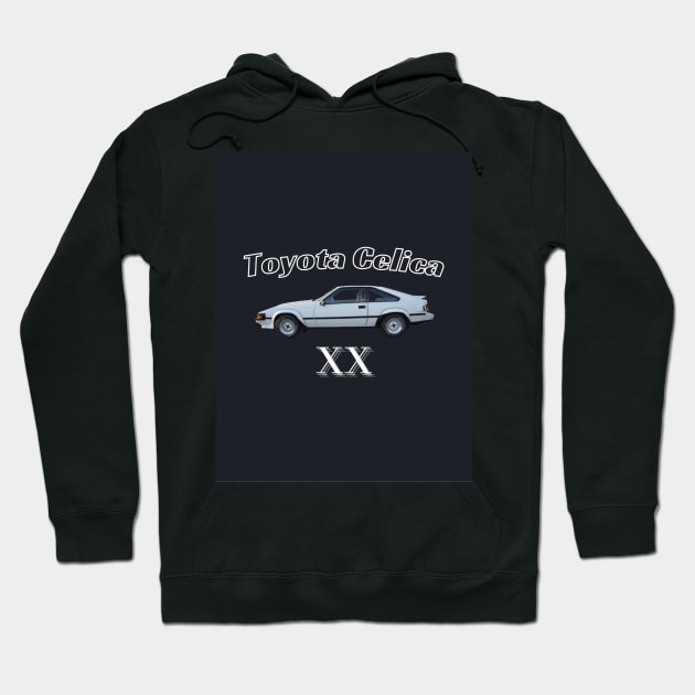 Toyota Celica Supra MA60 P-Type Hoodie by Trevor1984